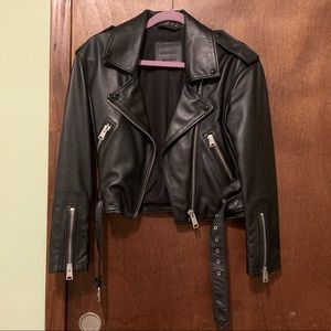 SOLD!! AllSaints Women’s Anderson BikerJacket